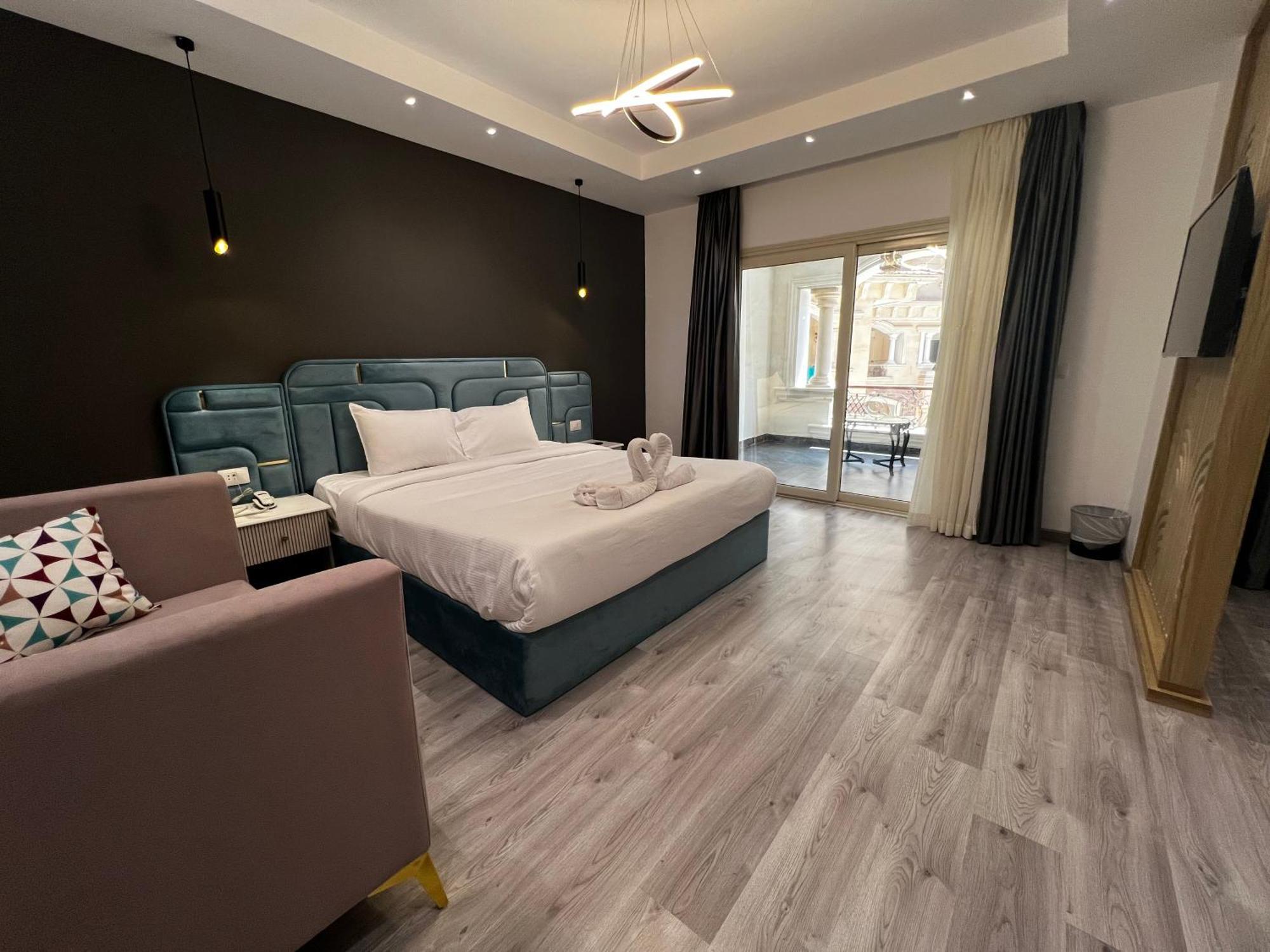 Onyx Pyramids Boutique Hotel Al Kawm al Akhdar 外观 照片