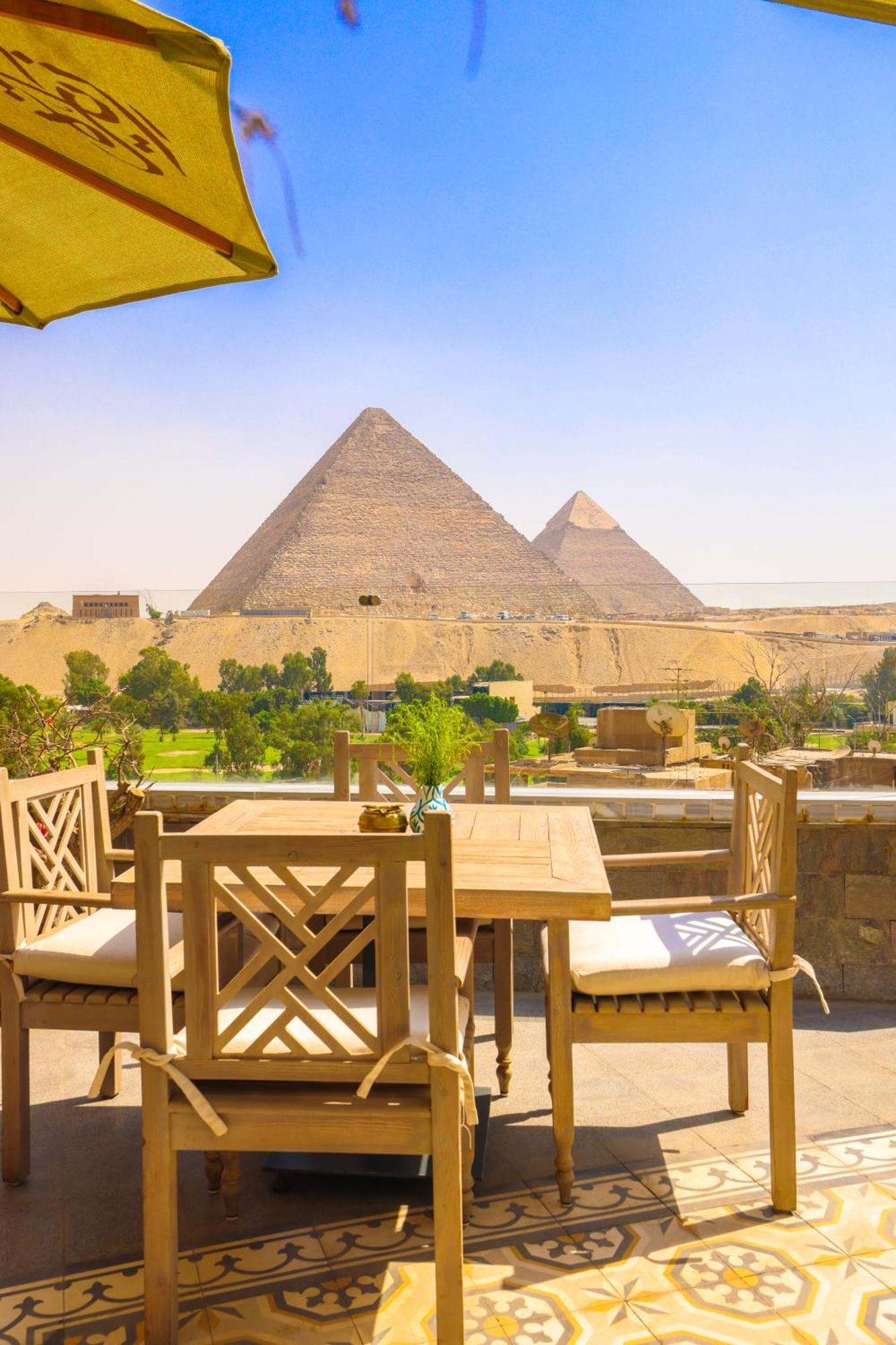 Onyx Pyramids Boutique Hotel Al Kawm al Akhdar 外观 照片
