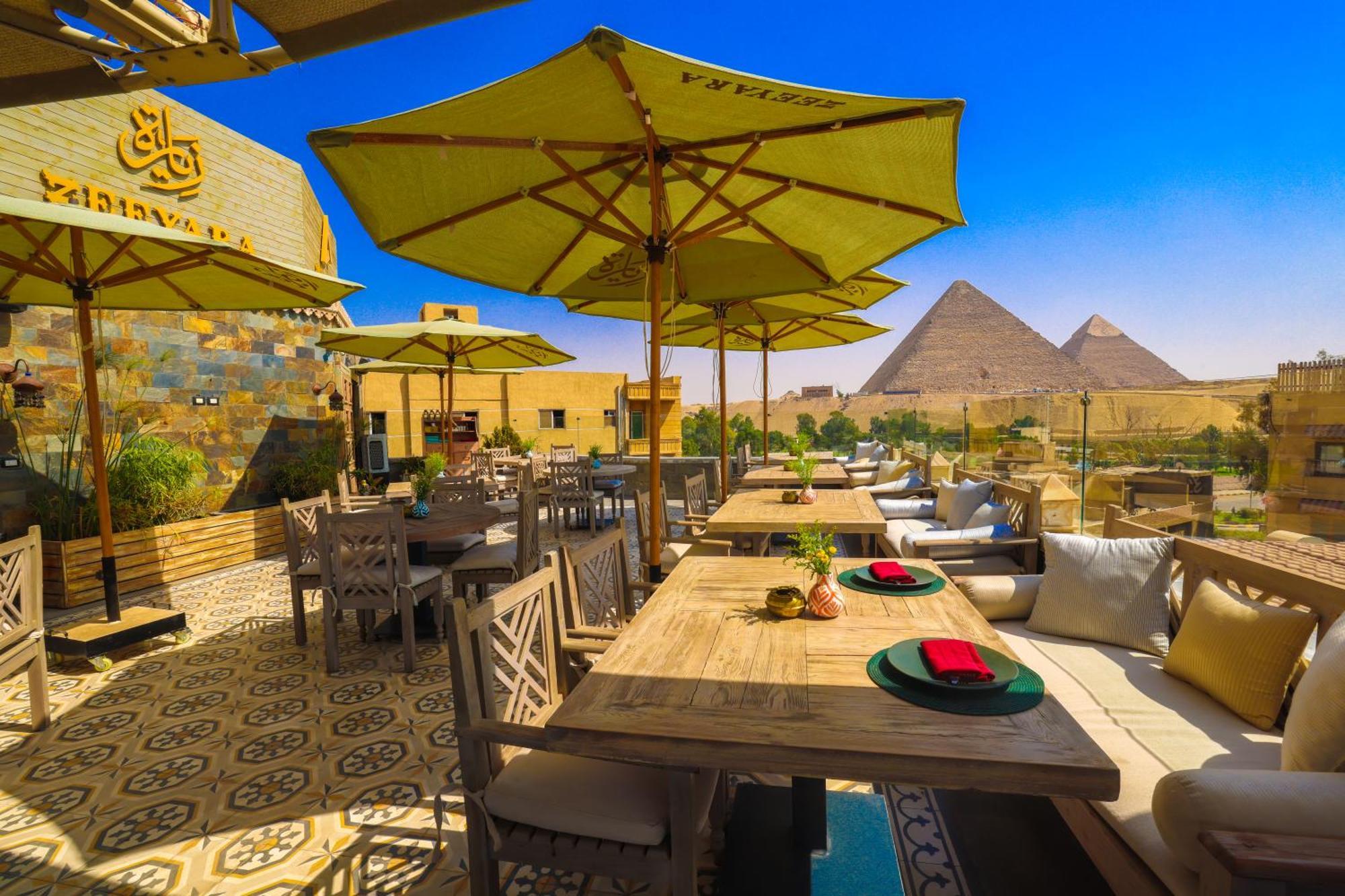 Onyx Pyramids Boutique Hotel Al Kawm al Akhdar 外观 照片