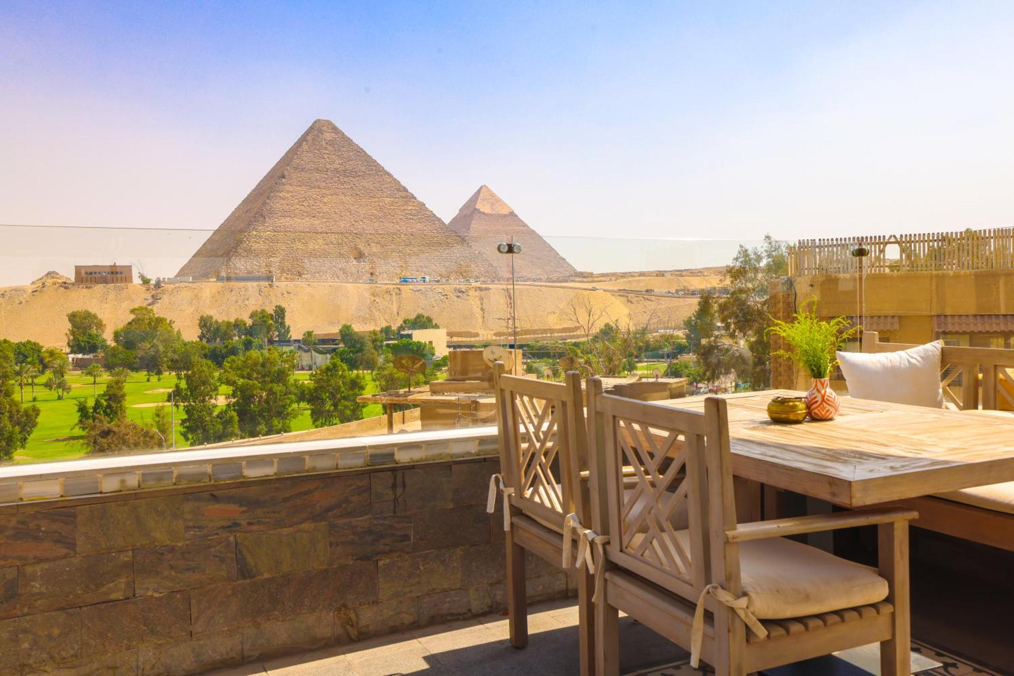 Onyx Pyramids Boutique Hotel Al Kawm al Akhdar 外观 照片