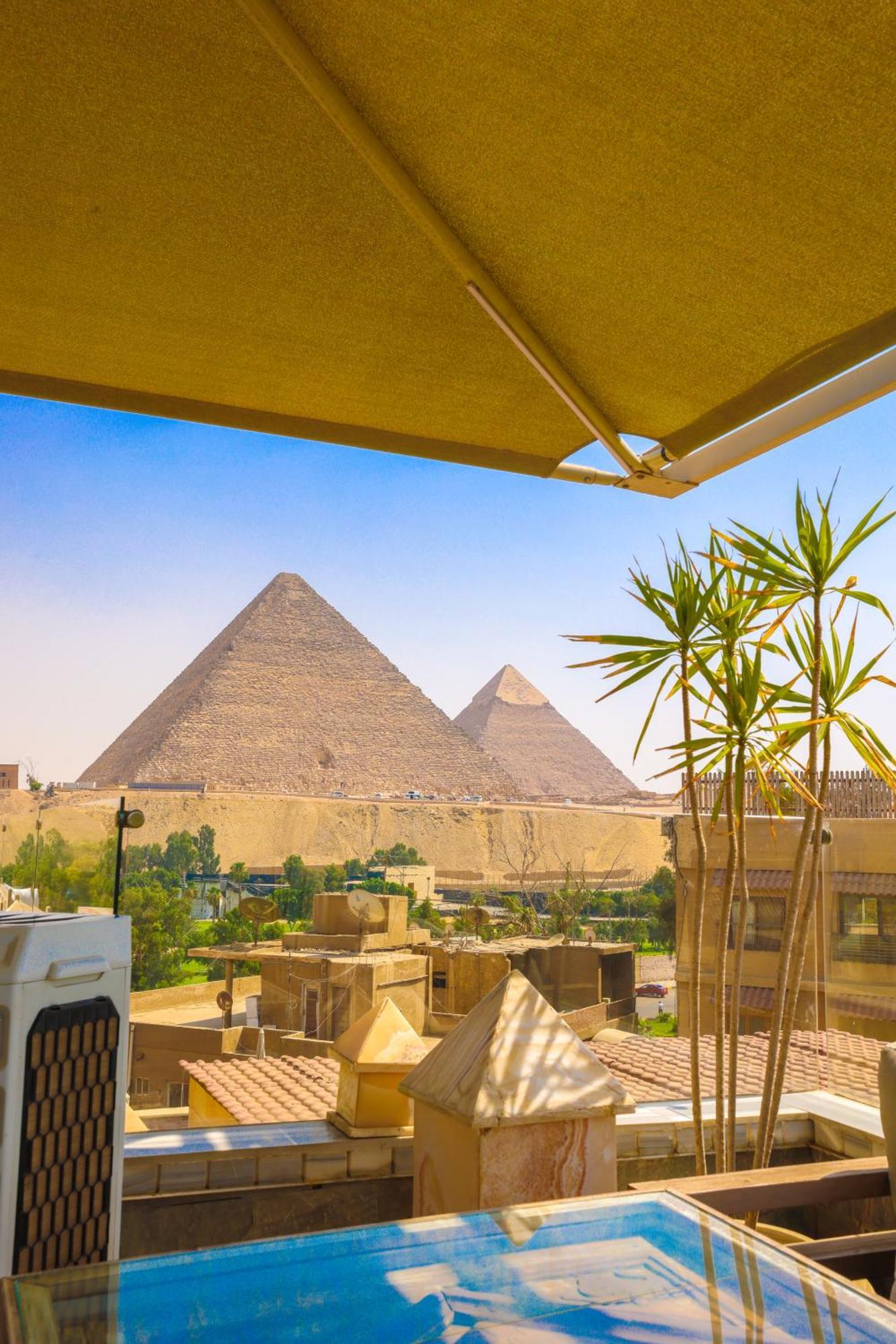 Onyx Pyramids Boutique Hotel Al Kawm al Akhdar 外观 照片