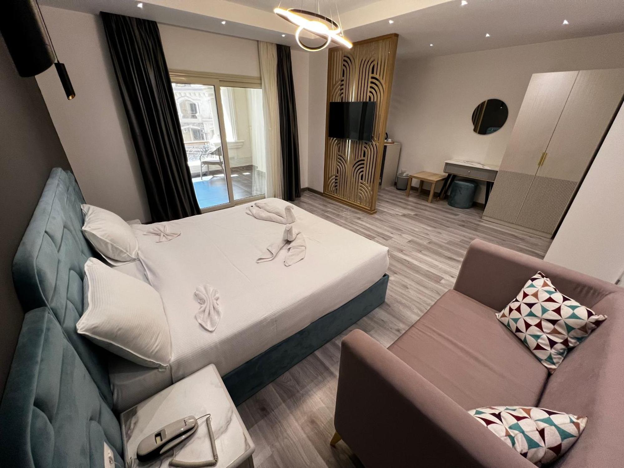 Onyx Pyramids Boutique Hotel Al Kawm al Akhdar 外观 照片